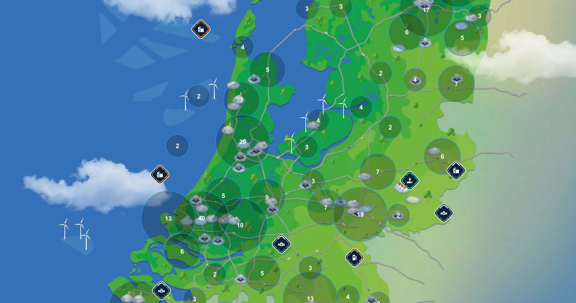 De Waterstofkaart Van Nederland: Een Overzicht Van Alle ...